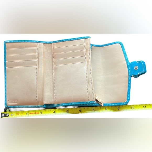 Coach Multi Color Monogram Wallet - Picture 5 of 5